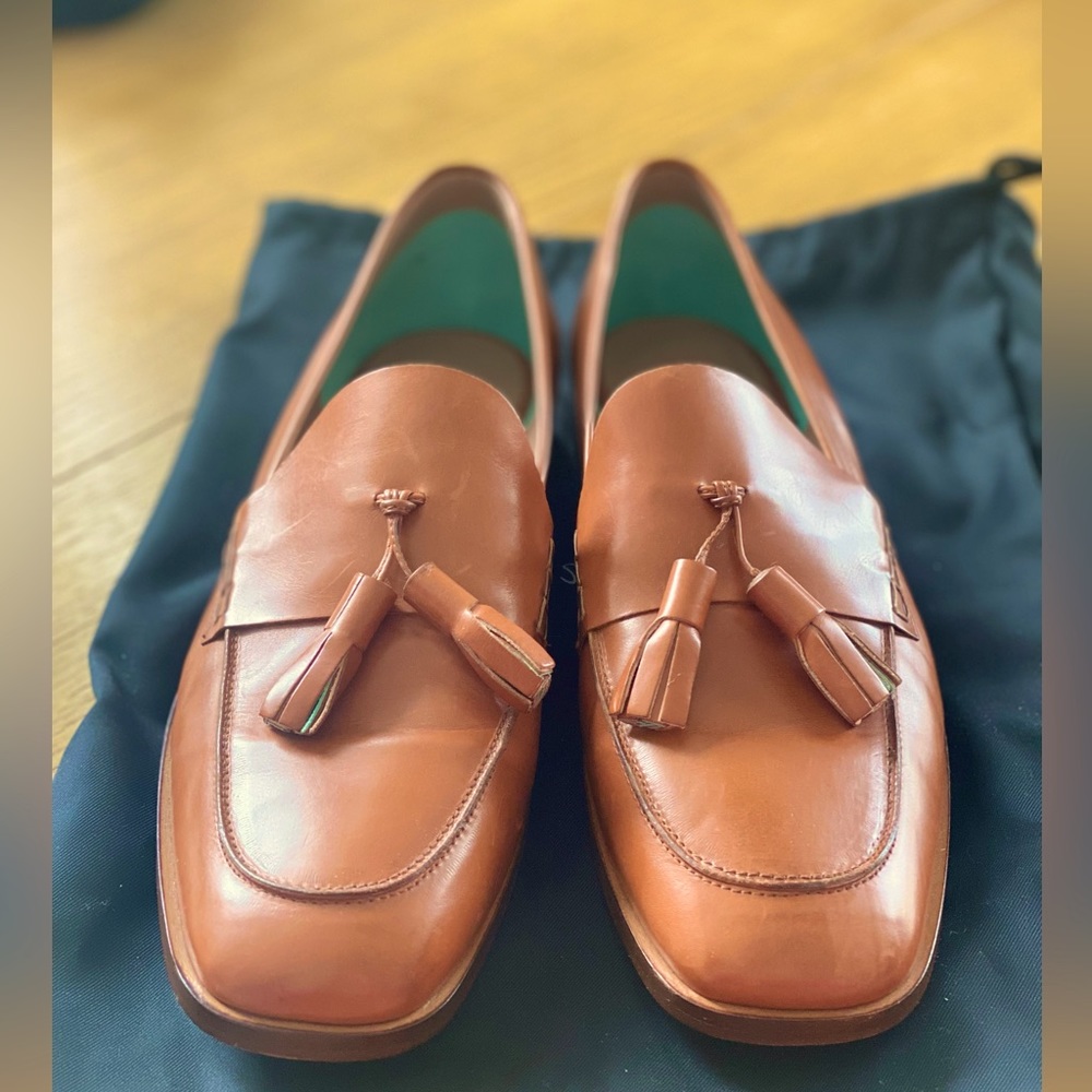 New Paul Smith leather loafers, size 40